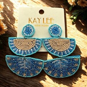 Kay Lee Seed Bead Earrings